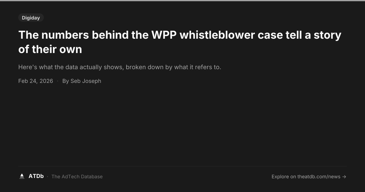 The numbers behind the WPP whistleblower case tell a story of their own ...
